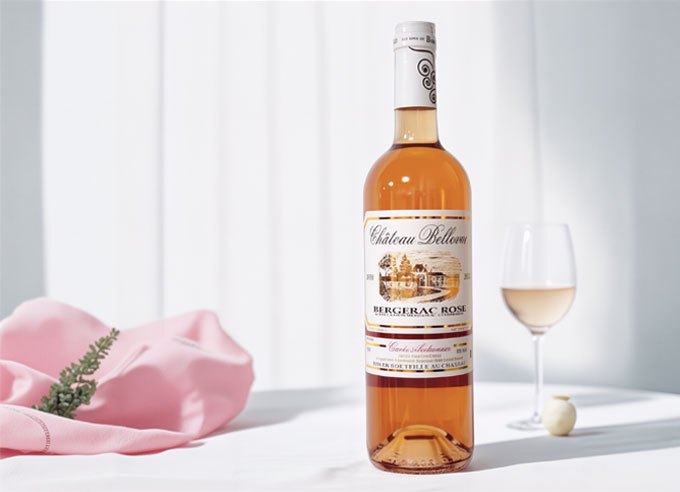 法国贝尔维酒庄桃红葡萄酒（Château Bellevue BERGERAC ROSE）