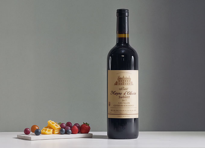 Petit Mayne d'Olivier法国曼尼微城堡2017葡萄酒